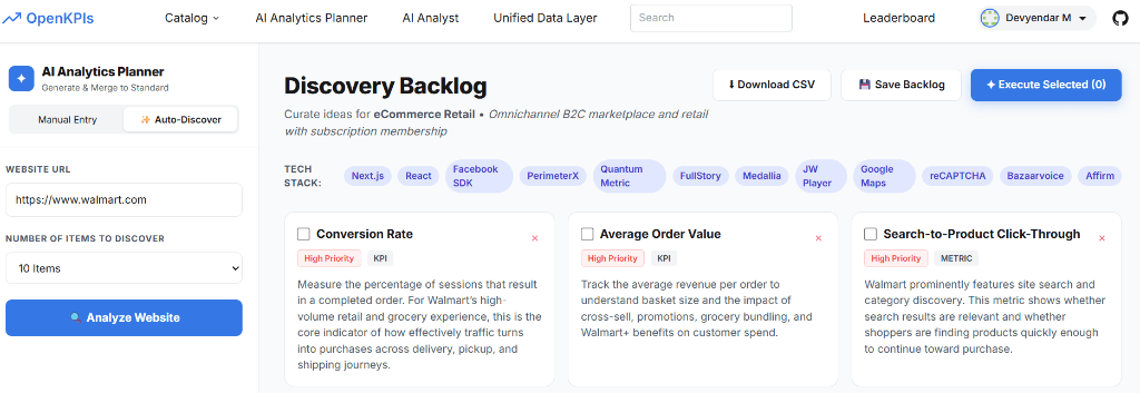 AI - Analytics Discovery